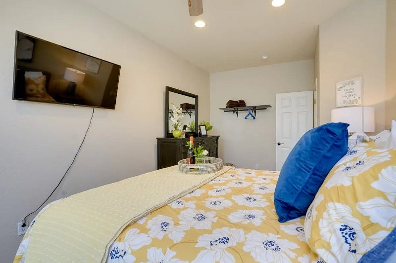 Main Floor Bedroom - TV / Dresser