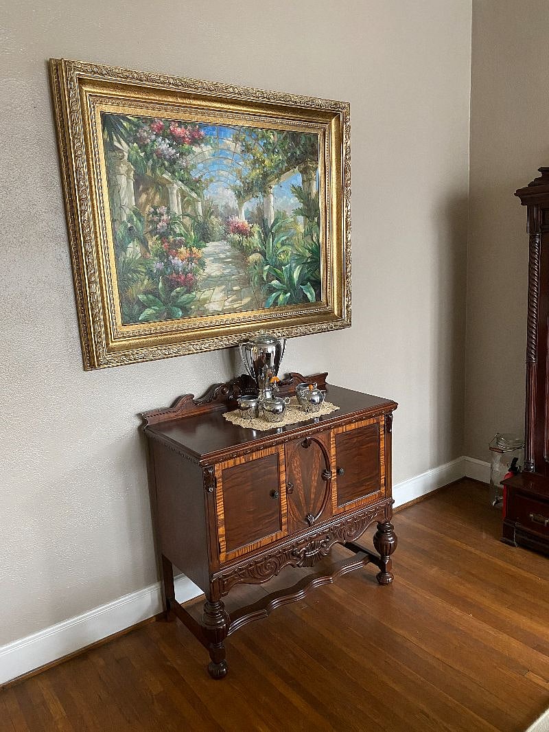 Period antiques and art throughout the home