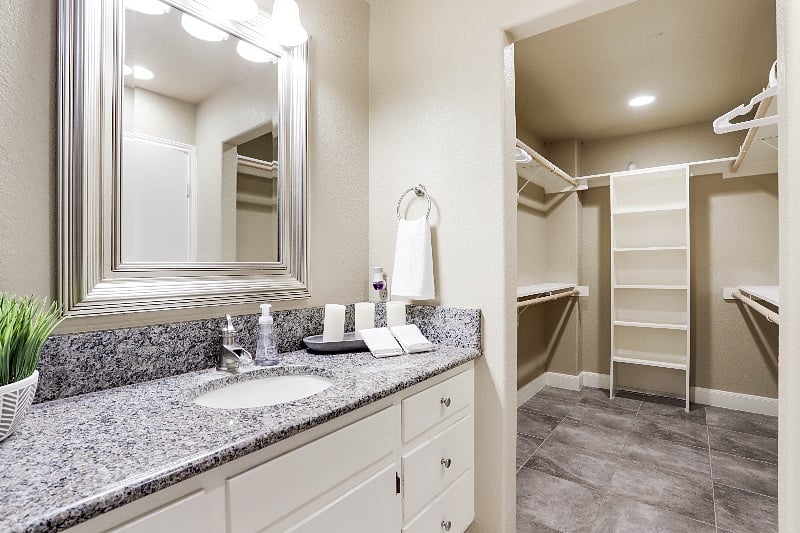 Master Ensuite | Full closet for an ideal storage situation for longer stays or necessary hanging space.