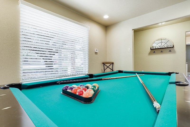 Game Room | Entertain for hours with billiards and foosball tables.