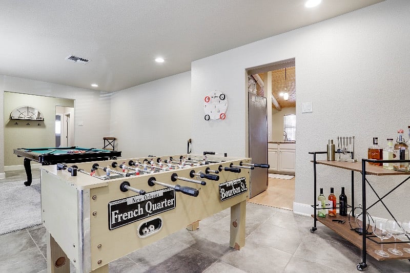 Game Room | Entertaining is easy for an evening or a month long stay.