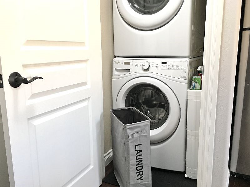 Your own washer and dryer in the unit.