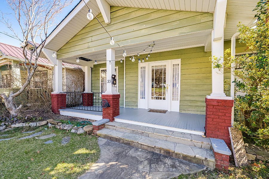 Small front yard