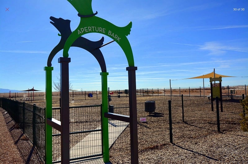 Dog park nearby