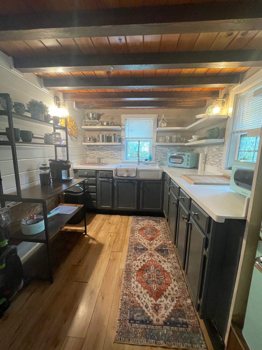 Recently added coffee hutch 