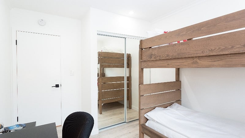 Guest bedroom 2 (top portion of the bunkbed can be removed upon request)