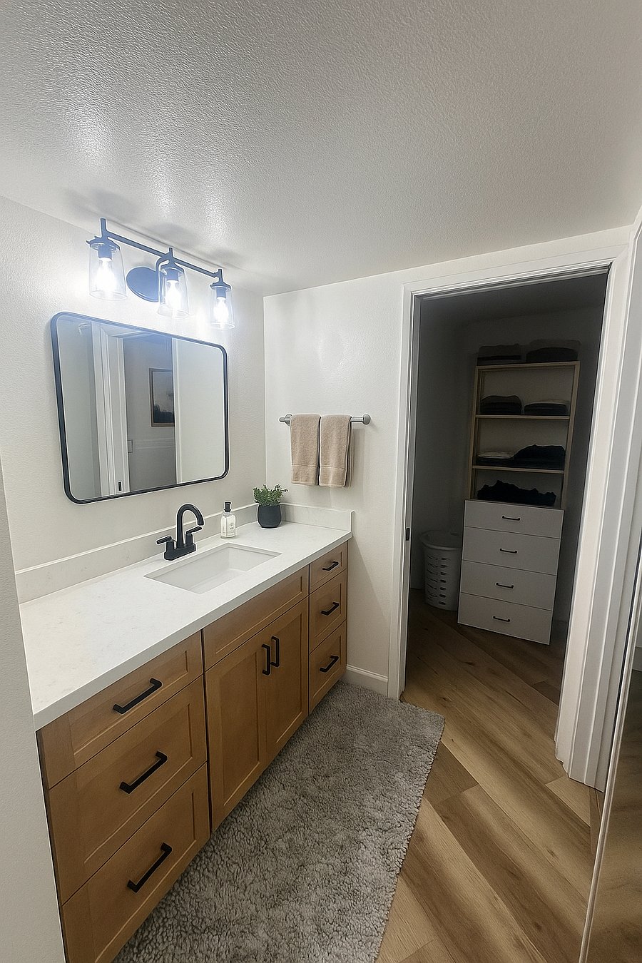 Primary Bedroom 1 Vanity & Closet