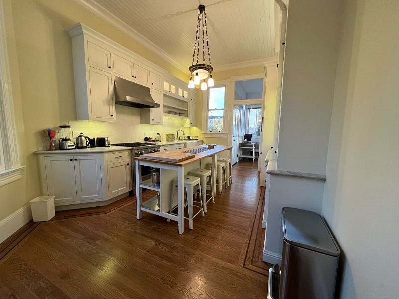 Large custom chef's kitchen