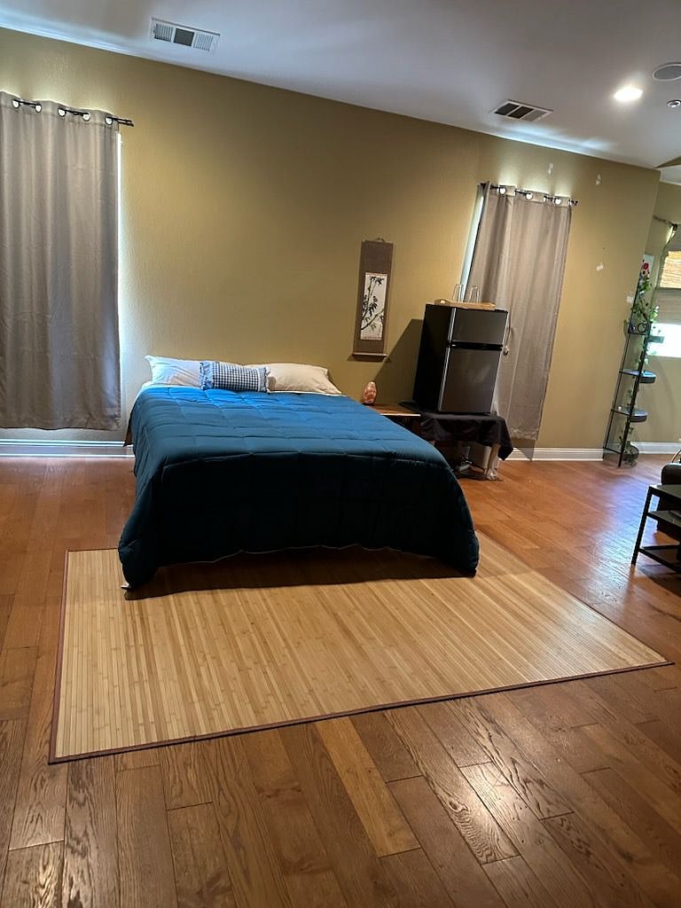 BED WITH PRIVATE IN-ROOM REFRIGERATOR/FREEZER