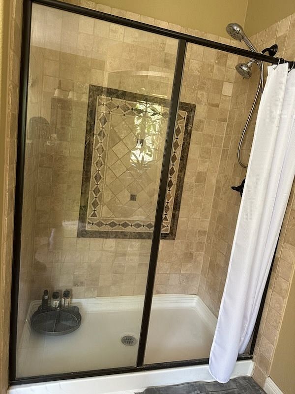 SHOWER IN MASTER BEDROOM BATHROOM