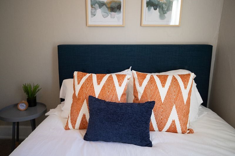 Bedroom #2 with queen sized bed.