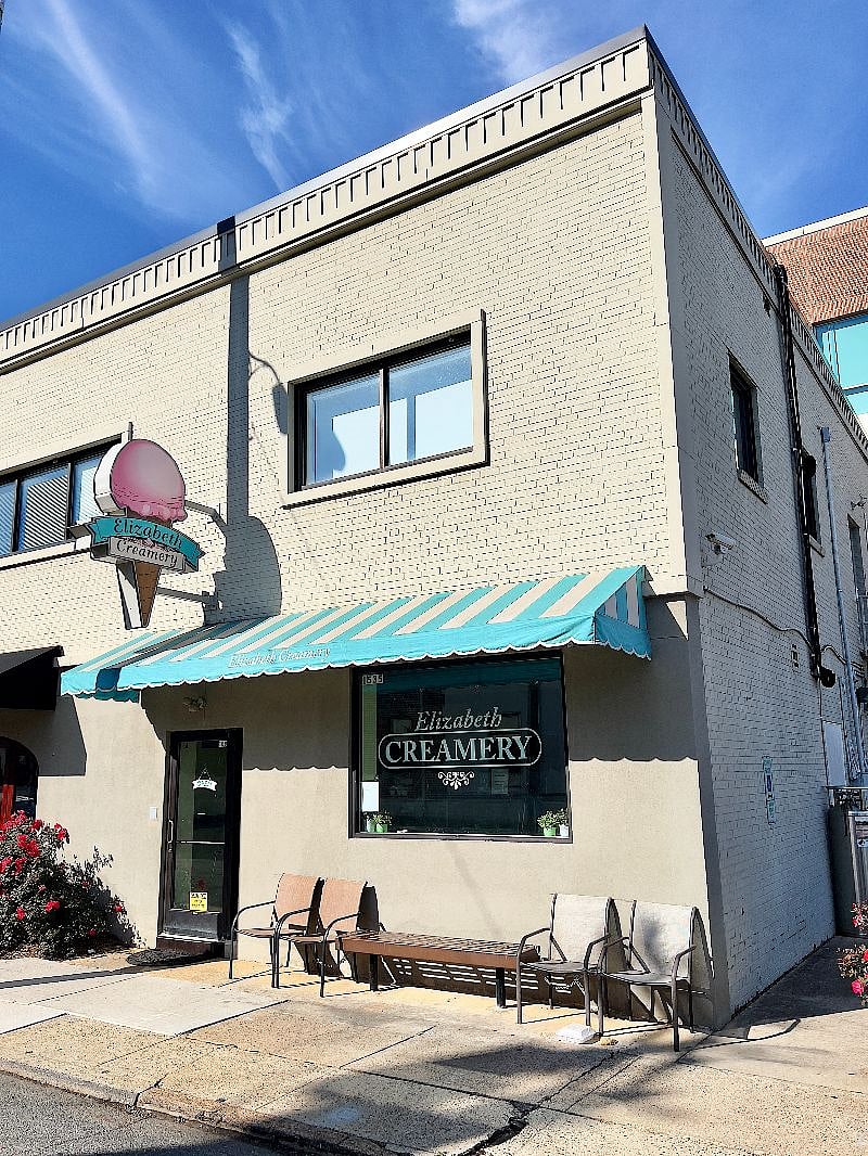 Elizabeth Creamery - a local favorite for ice cream dreams!