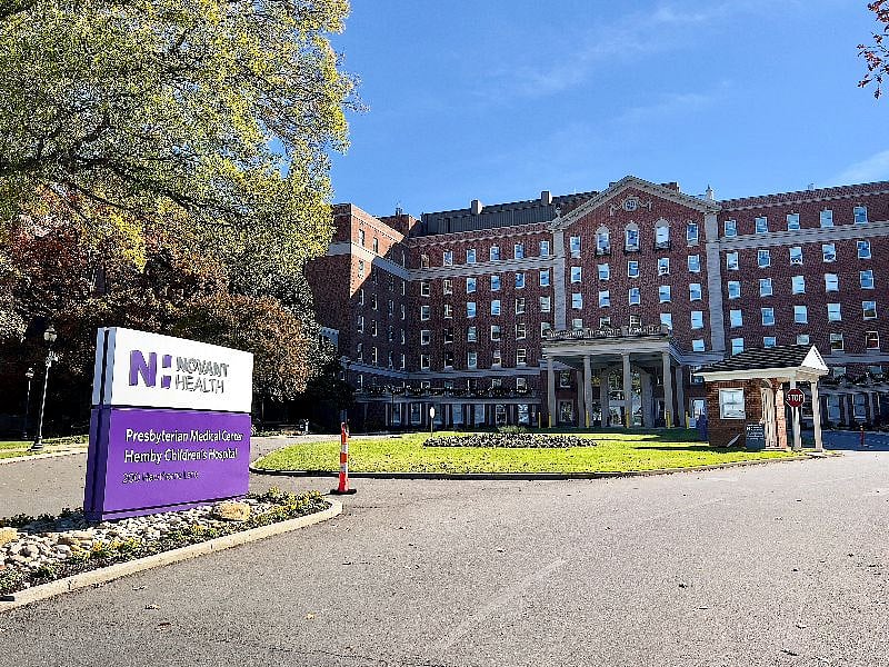 Novant Hospital - a five minute walk away!