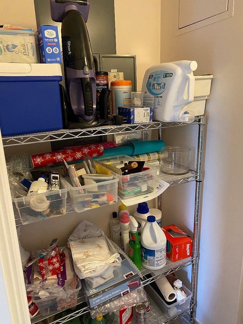Utility room, left side.