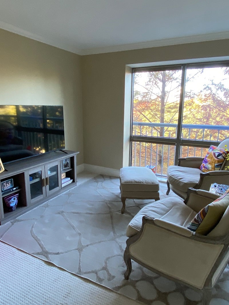 TV & my office room.
