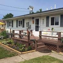 Summer Time Back/Street Side Entrance
