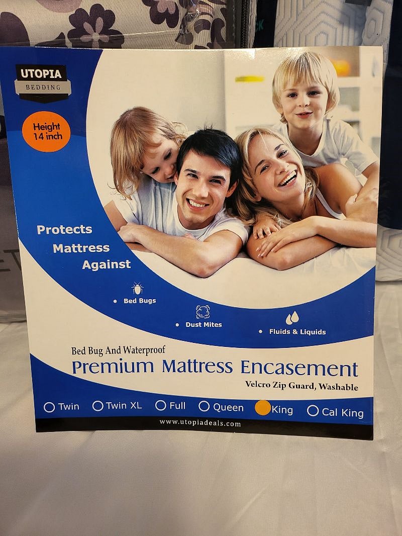 New mattress covers for the beds