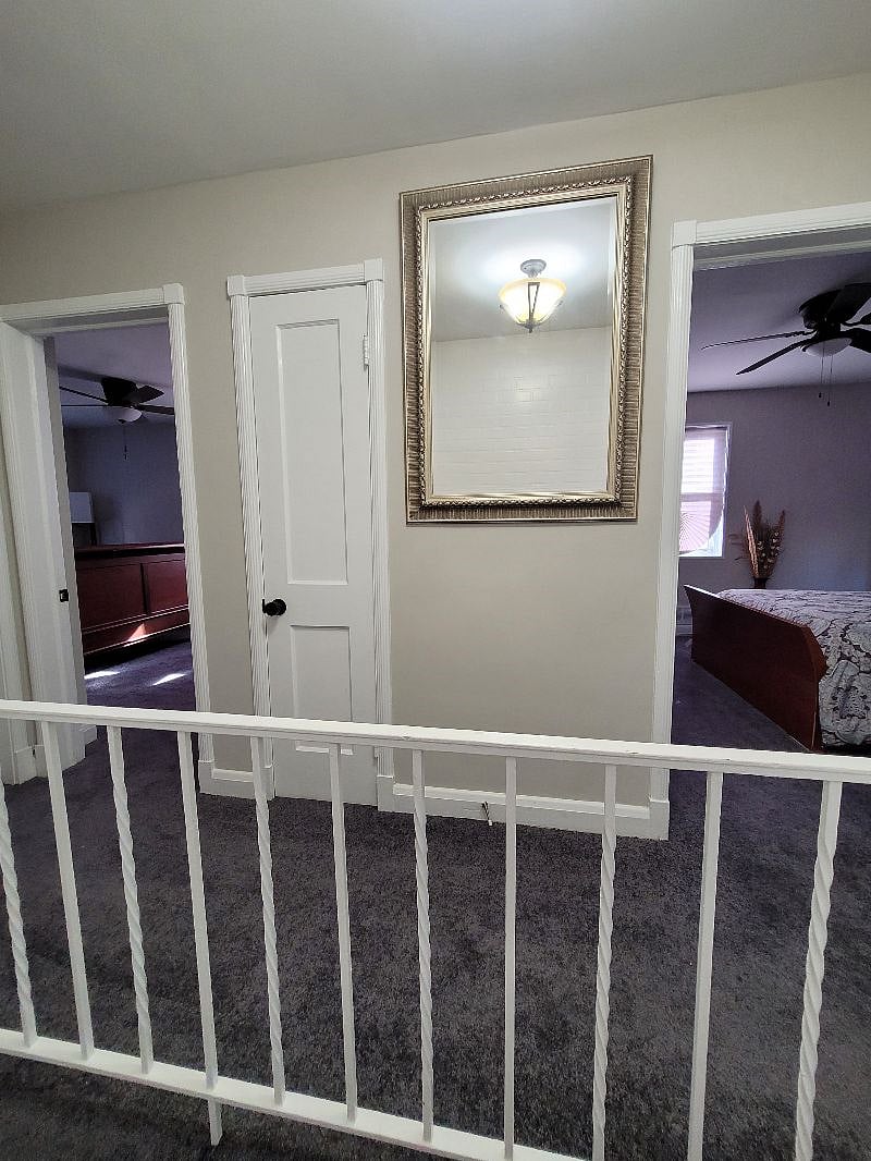 Hallway-showing both bedrooms that are available for rent