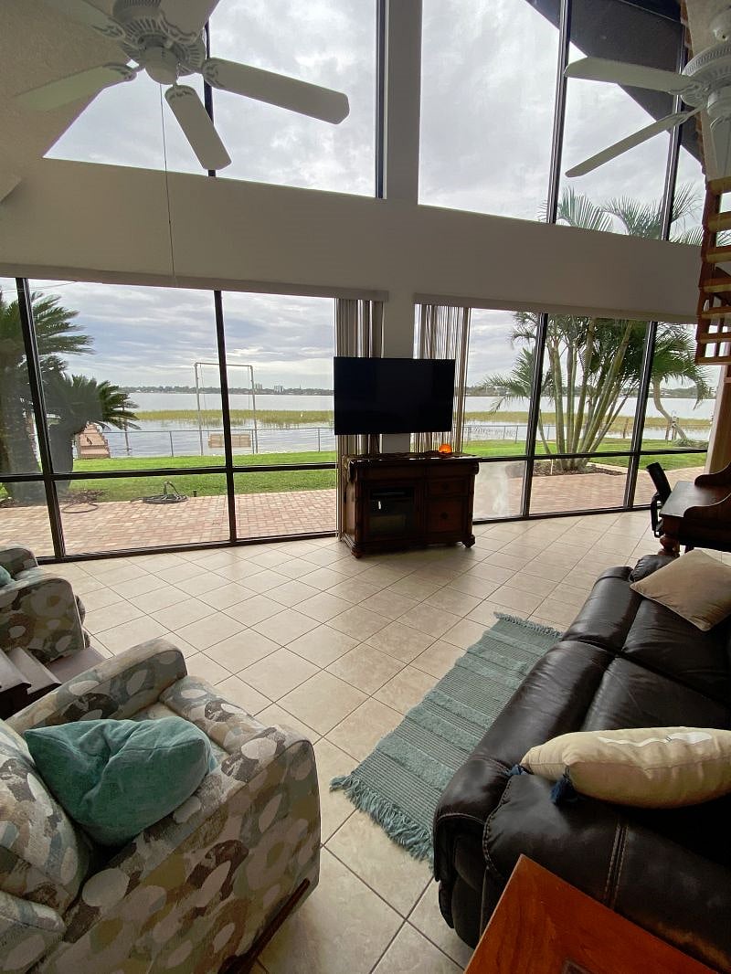 Lakeview from Downstairs Living Area
