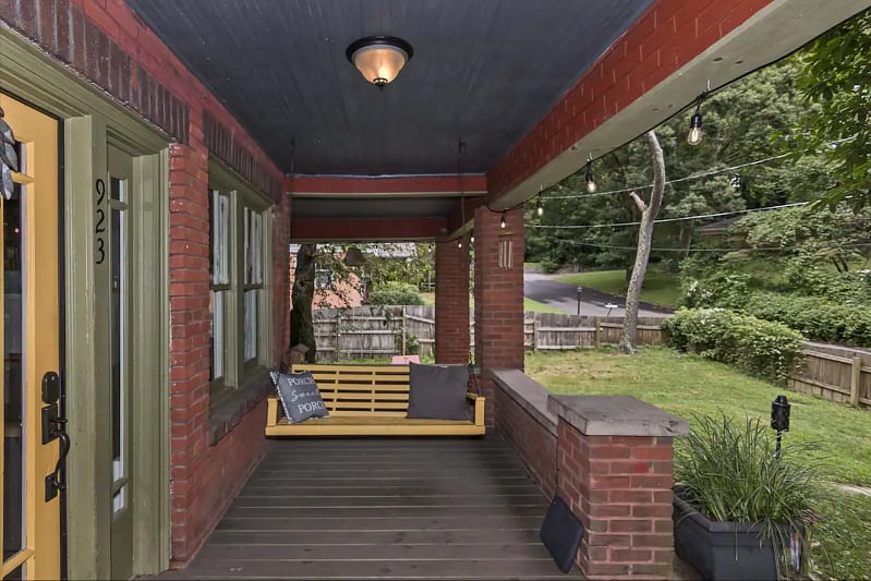 Come sit a spell on the front porch.