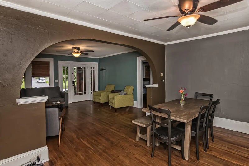 Dining/Living space.