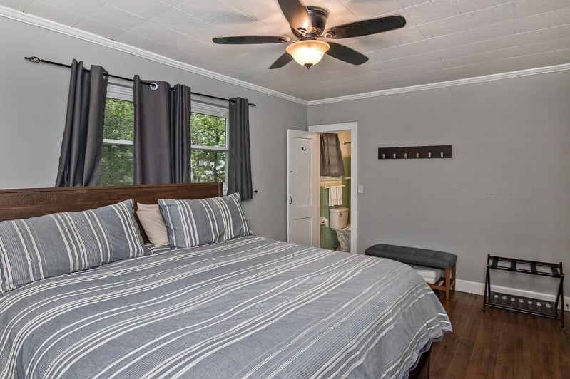 Master Bedroom with a King bed