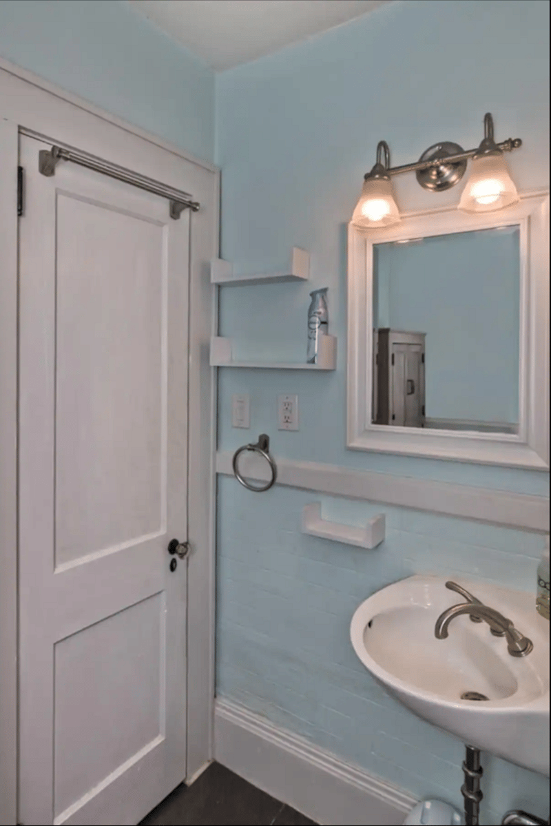 Hall bath