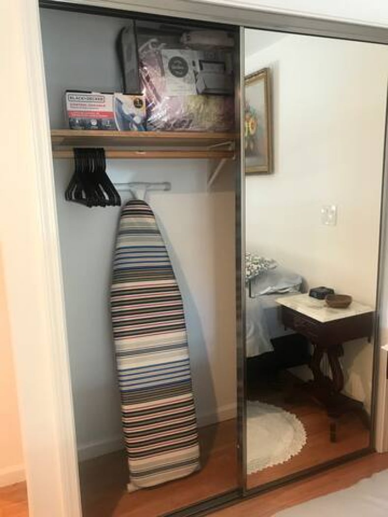 Both Bedroom has large closets