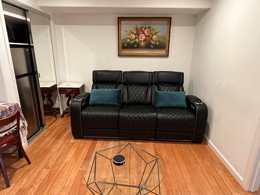 Enjoy your comfortable reclining sofa after a full day of work, study or touring.