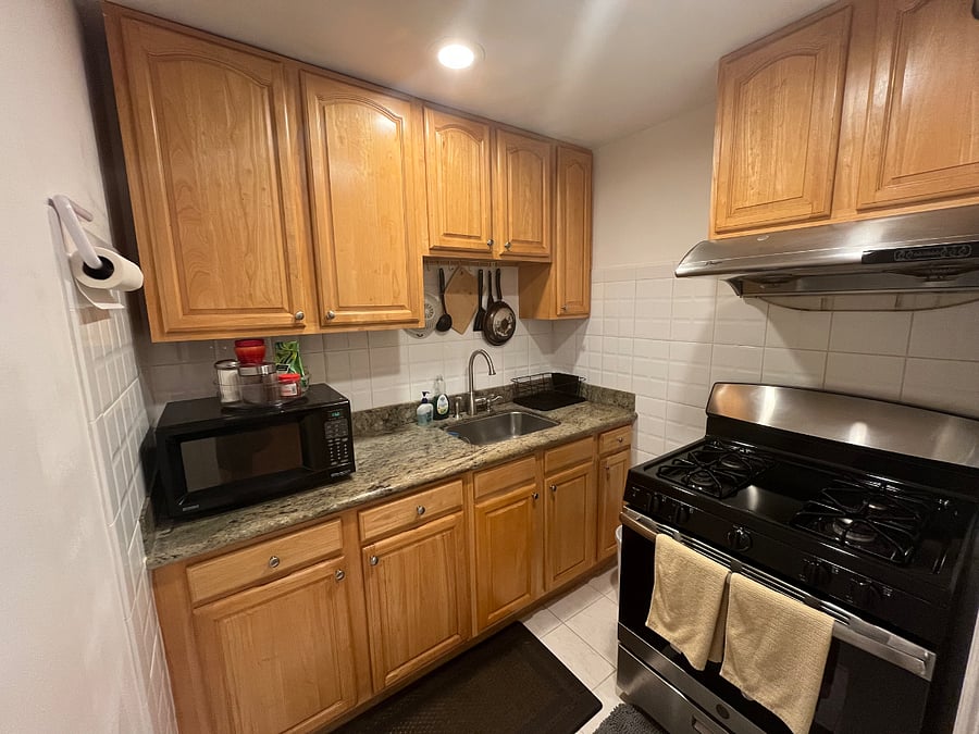 Kitchen is equipped with everything you need to prepare your favorite meals. Starter set of Coffee, Tea, water are complimentary