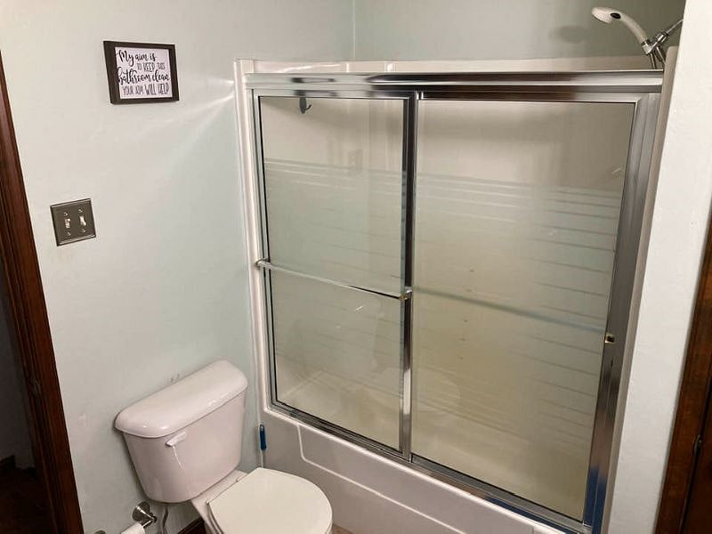 Private bathroom across the hall. Only you will be using this bathroom.