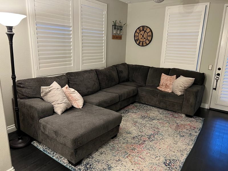 Spacious and comfortable couch for the living room