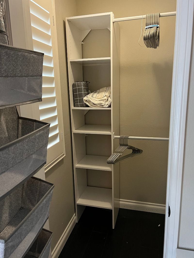 Plenty of closet space for anyone!