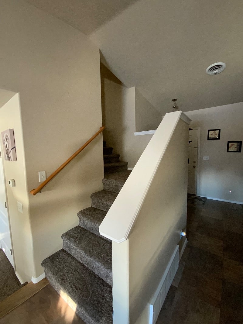 Stairs to bedroom