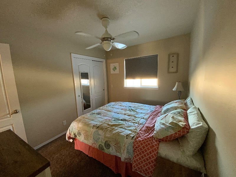 Furnished bedroom