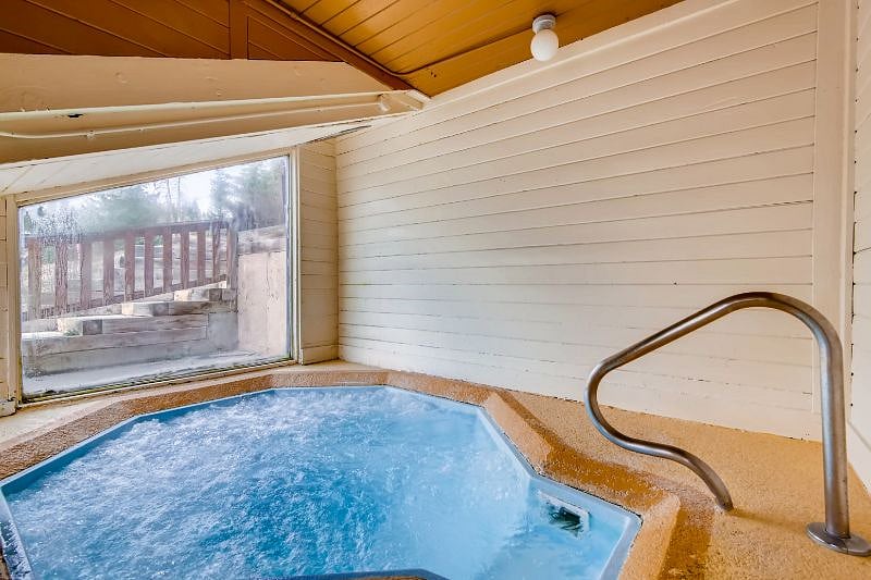 Hot Tub in building across the road