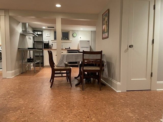 Spacious open floor plan