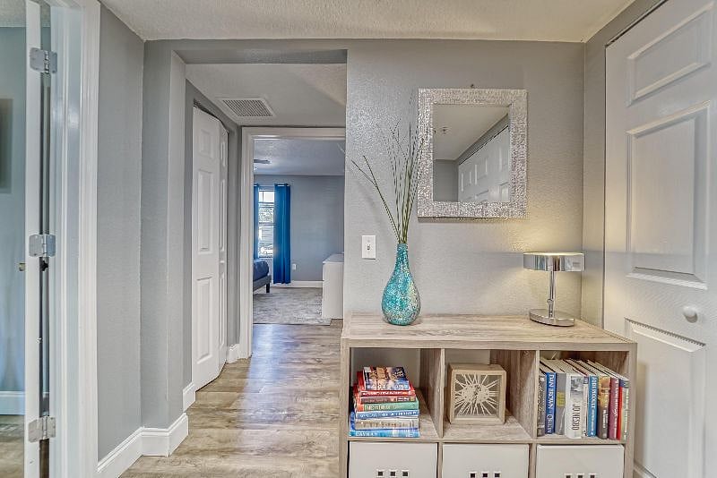 Hallway with Books for Reading