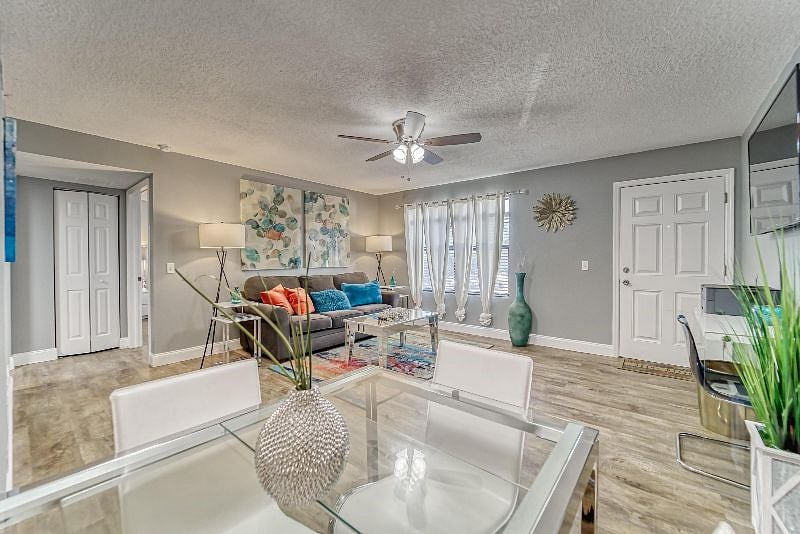 Ceiling Fans Throughout. Completely Updated. Nicest Unit in Complex.