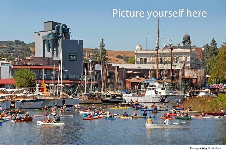 Petaluma River nearby
