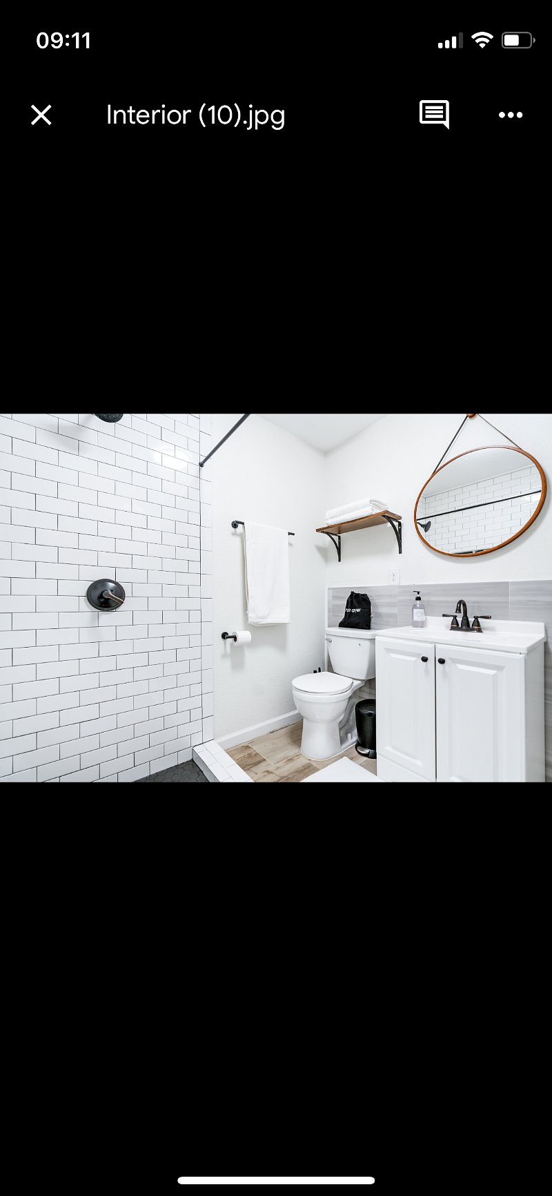 Community bathroom.
