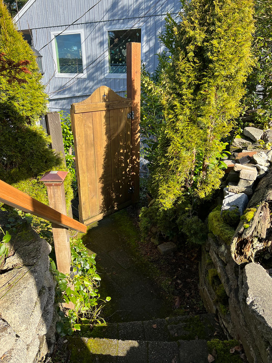 Gate to House from Carport