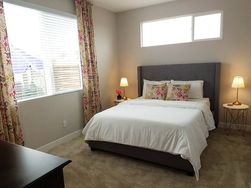 Bedroom 4 with Queen Bed and Private En Suite Bathroom with Shower (1st Floor)