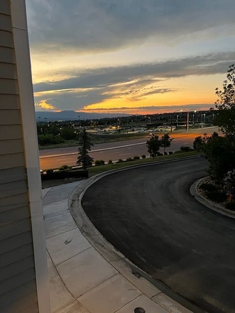 View from the patio!