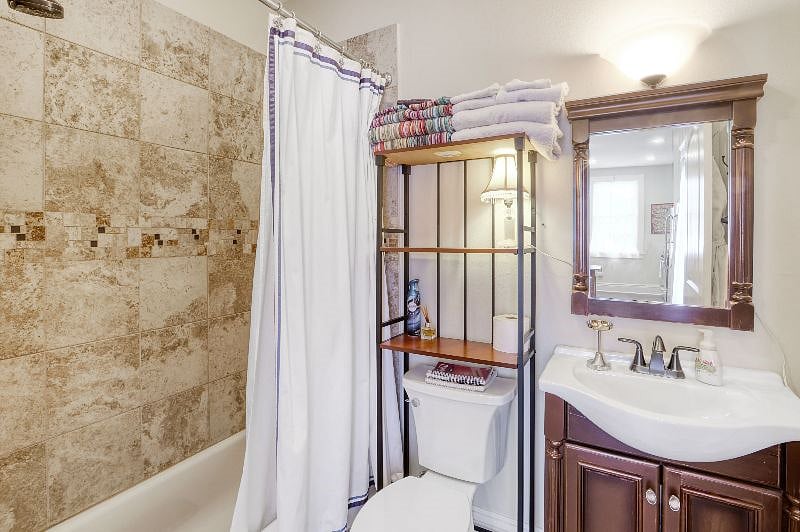 Updated bathroom