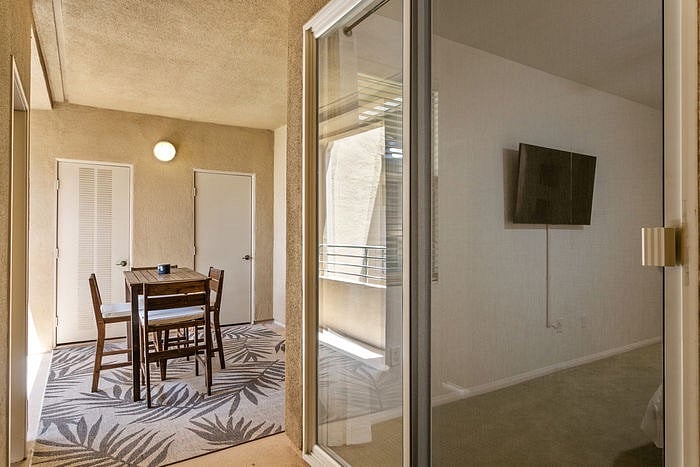Master Bedroom Access to Patio