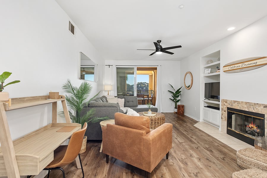 Living room with a view
