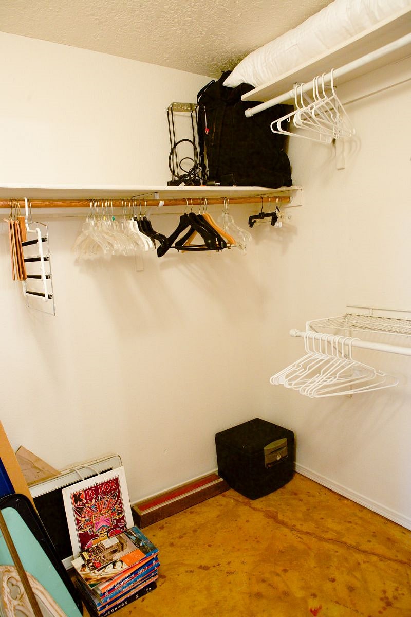 Your walk-in Closet