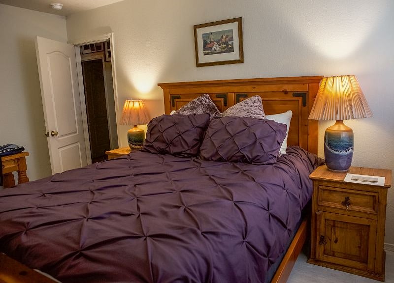 Your bedroom.   You also have a 55" TV