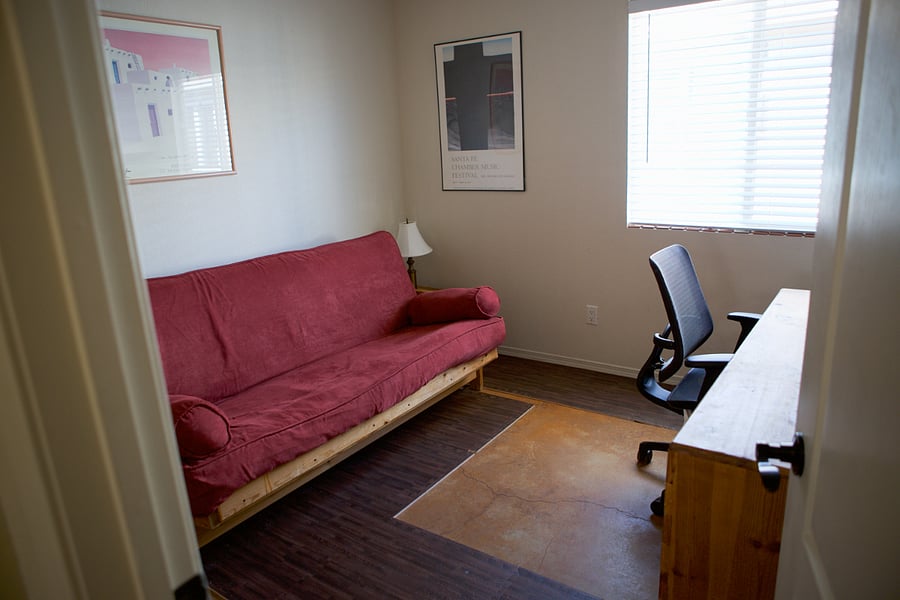 Your private office / living space / spare room. 
